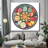 Painting by Numbers Mandala Fruit Ring
